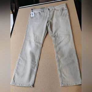 Goodfellow & Co Men's Slim Gryphon Beige Jeans Size 40x30L NWT